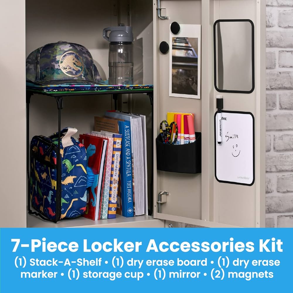 イマン　イヴ　ビートストッカー Amazon.com : LockerMate 7-Piece Locker Organizer Kit